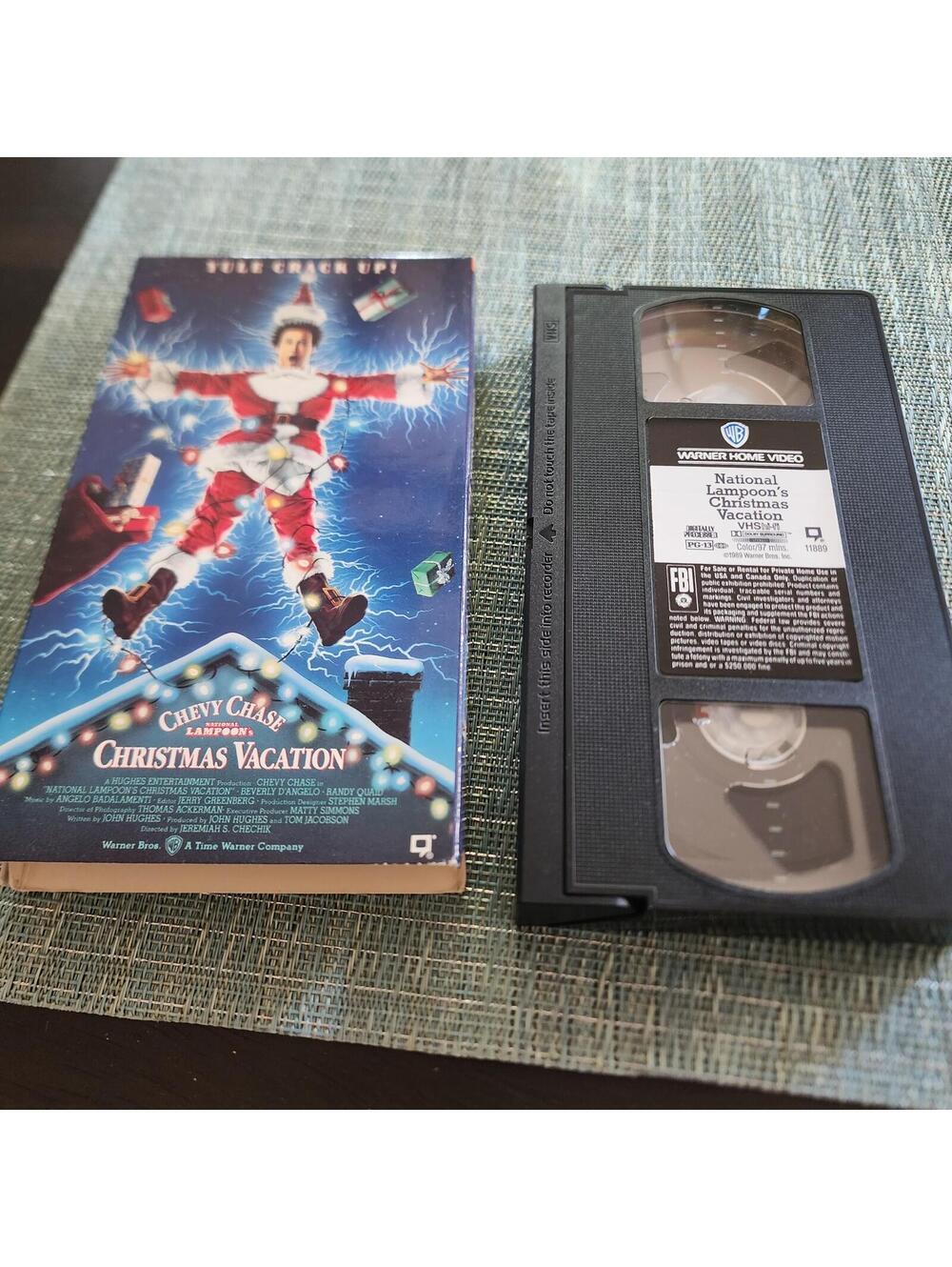 National Lampoon’s Christmas Vacation VHS 1989 Tested Exc Warner Home Video